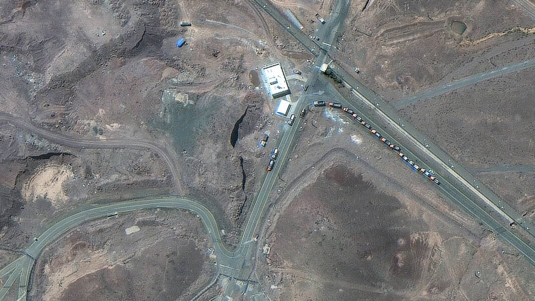 Satellite images show activity at Iran’s Fordo nuclear facility before U.S. air strikes