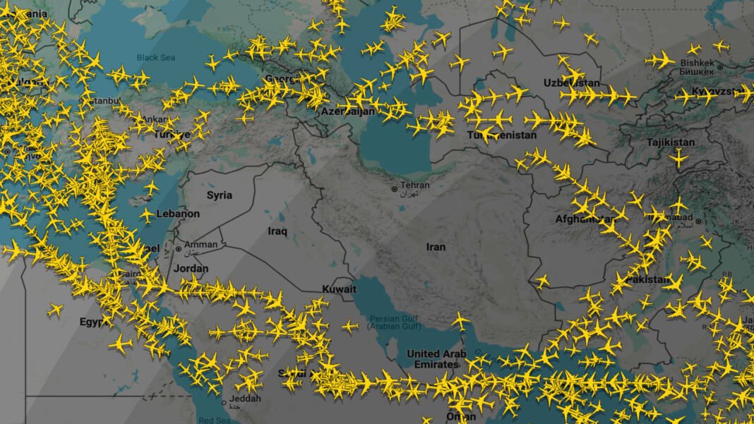 Airlines divert, cancel more Middle East flights after Iran attacks U.S. military base