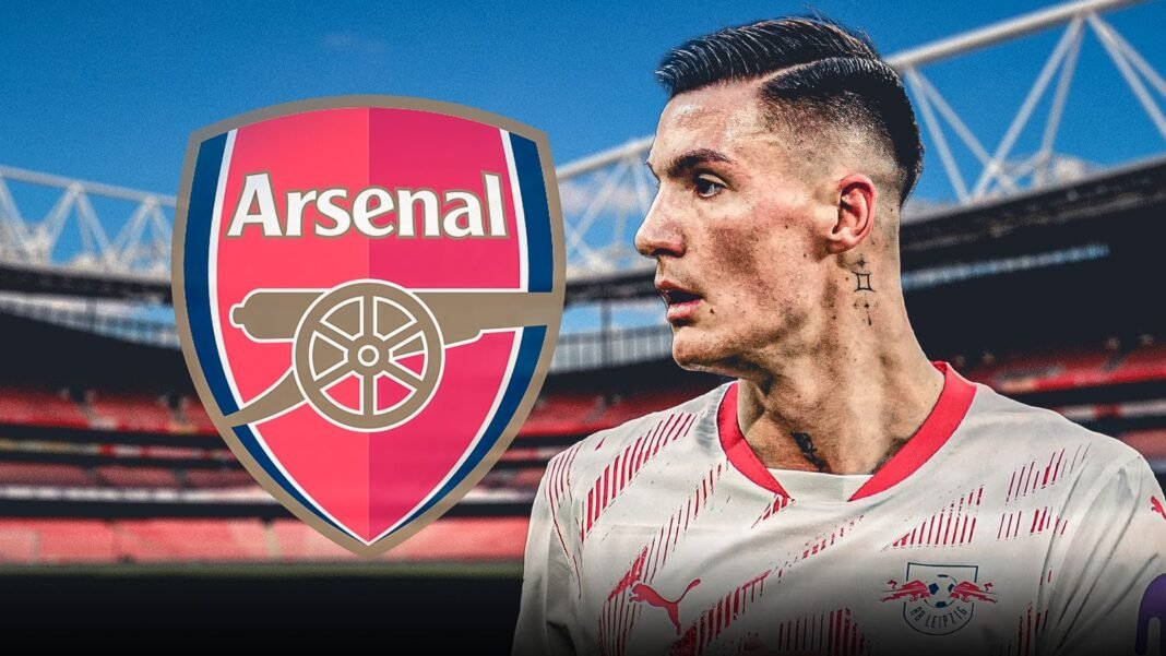 Benjamin Sesko transfer: Arsenal target to cost almost £70m amid ‘secret meeting’ say Sky Germany