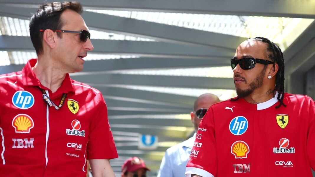 Lewis Hamilton: Ferrari driver responds to speculation over relationship with engineer Riccardo Adami