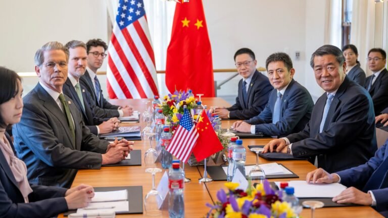 Trump Sparks Tense U.S.-China Trade Showdown in London Next Week