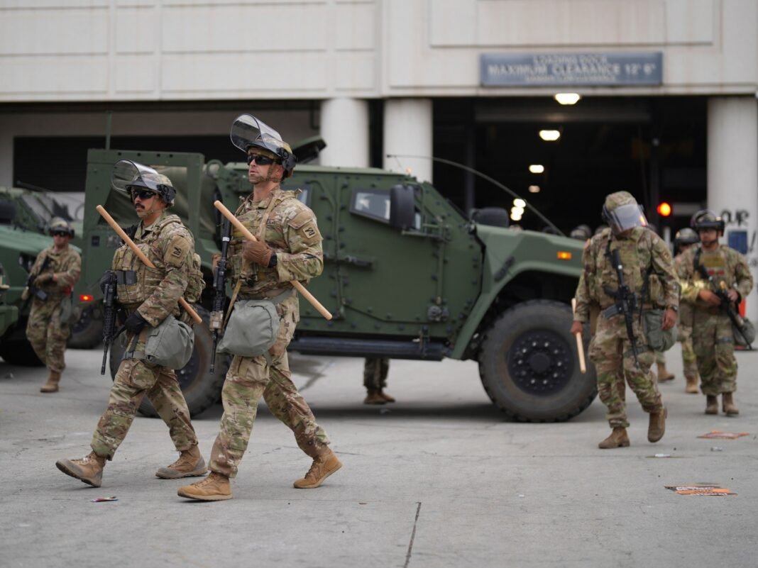 Trump’s National Guard Troops Arrive in LA to Confront Immigration Protests