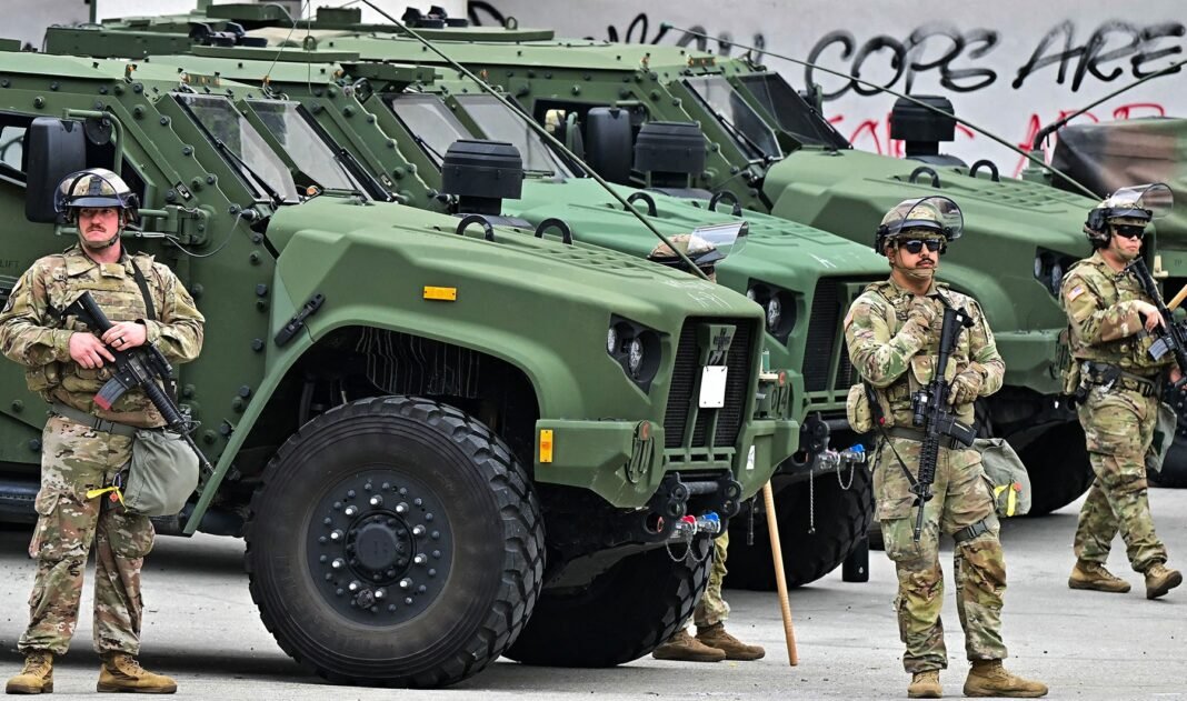 Trump deploys National Guard against anti-ICE protests in LA