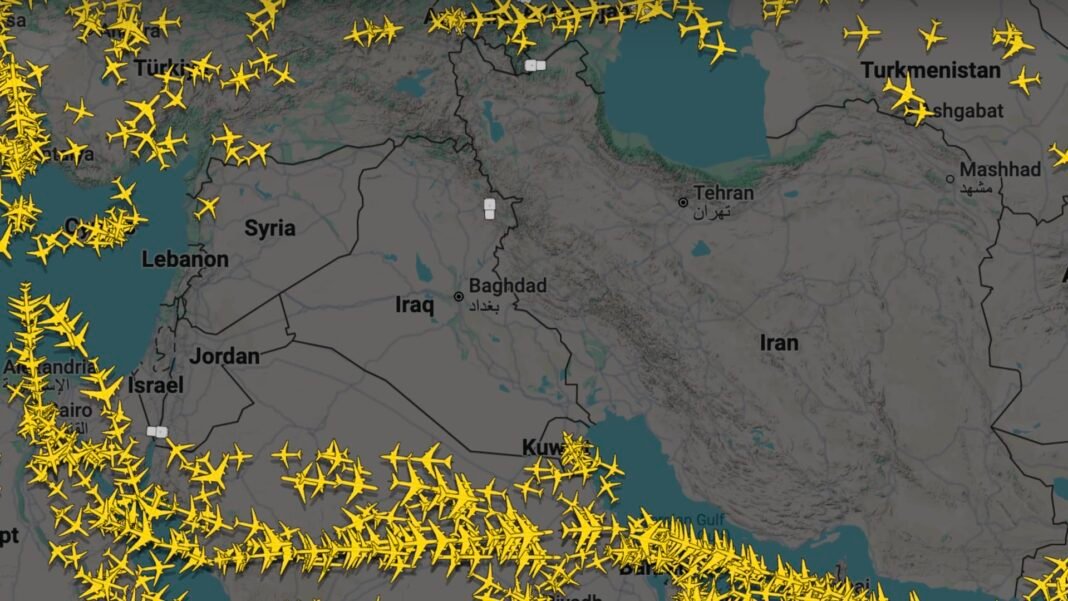 Airlines divert, suspend flights after Israel’s strike on Iran closes airspace in Middle East