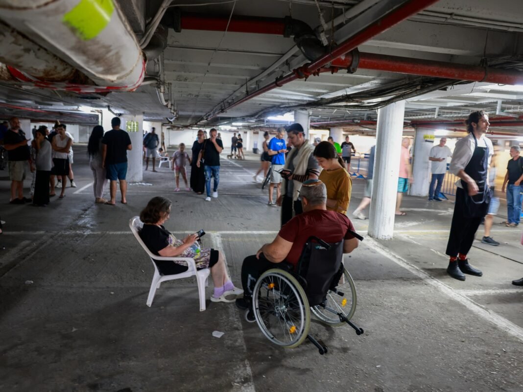 ‘The shelter was full’: Israelis confront unprecedented missile barrages