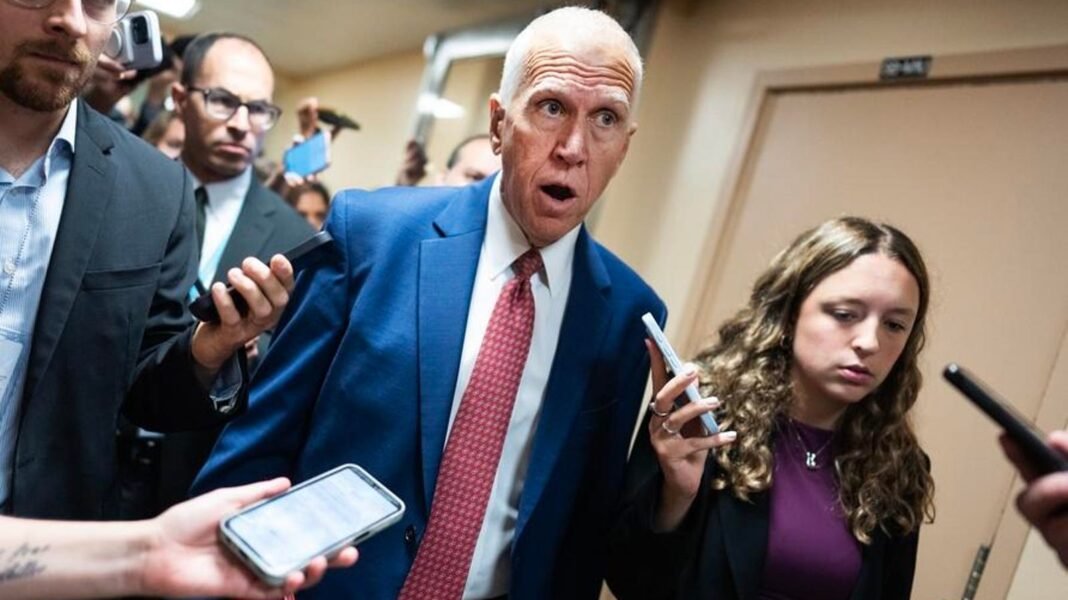 Thom Tillis Won’t Seek Reelection After Opposing Trump’s ‘Big Beautiful Bill’