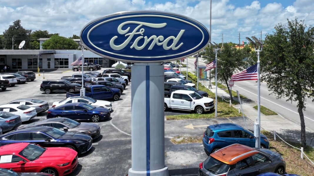 Ford sales jump 14% in the second quarter, well above industry forecast