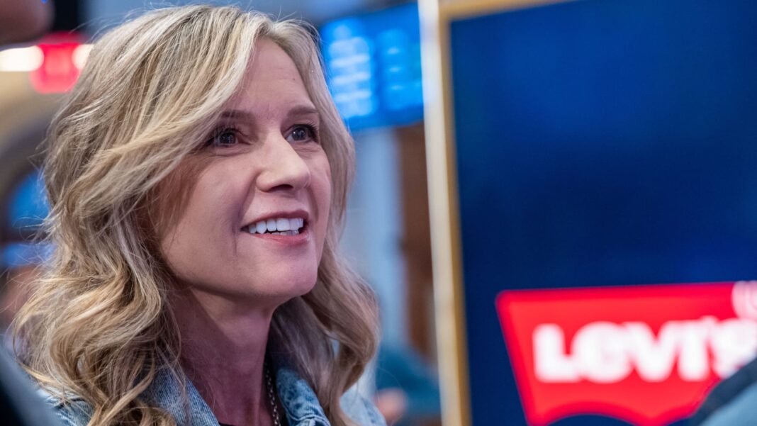 Levi’s CEO Michelle Gass says strong international business helps ward off tariff impact