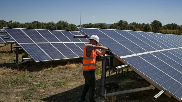 Solar was the leading source of electricity in the EU last month, says report