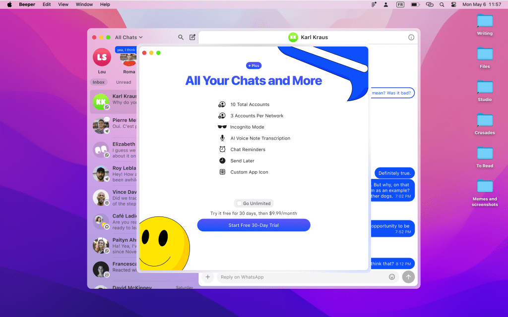 Beeper’s all-in-one messsaging app relaunches with an on-device model and premium upgrades