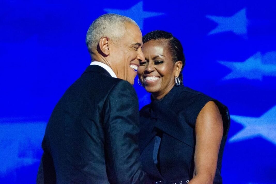 Obama Power Couple Silences Divorce Rumors with Heartfelt Chat on Michelle’s Podcast!