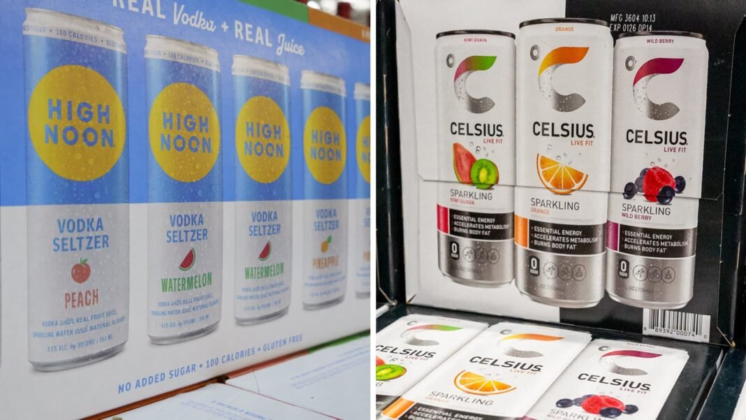 High Noon Urgently Recalls 12-Packs After Vodka Seltzer Found Hidden in Celsius Energy Drink Packaging!