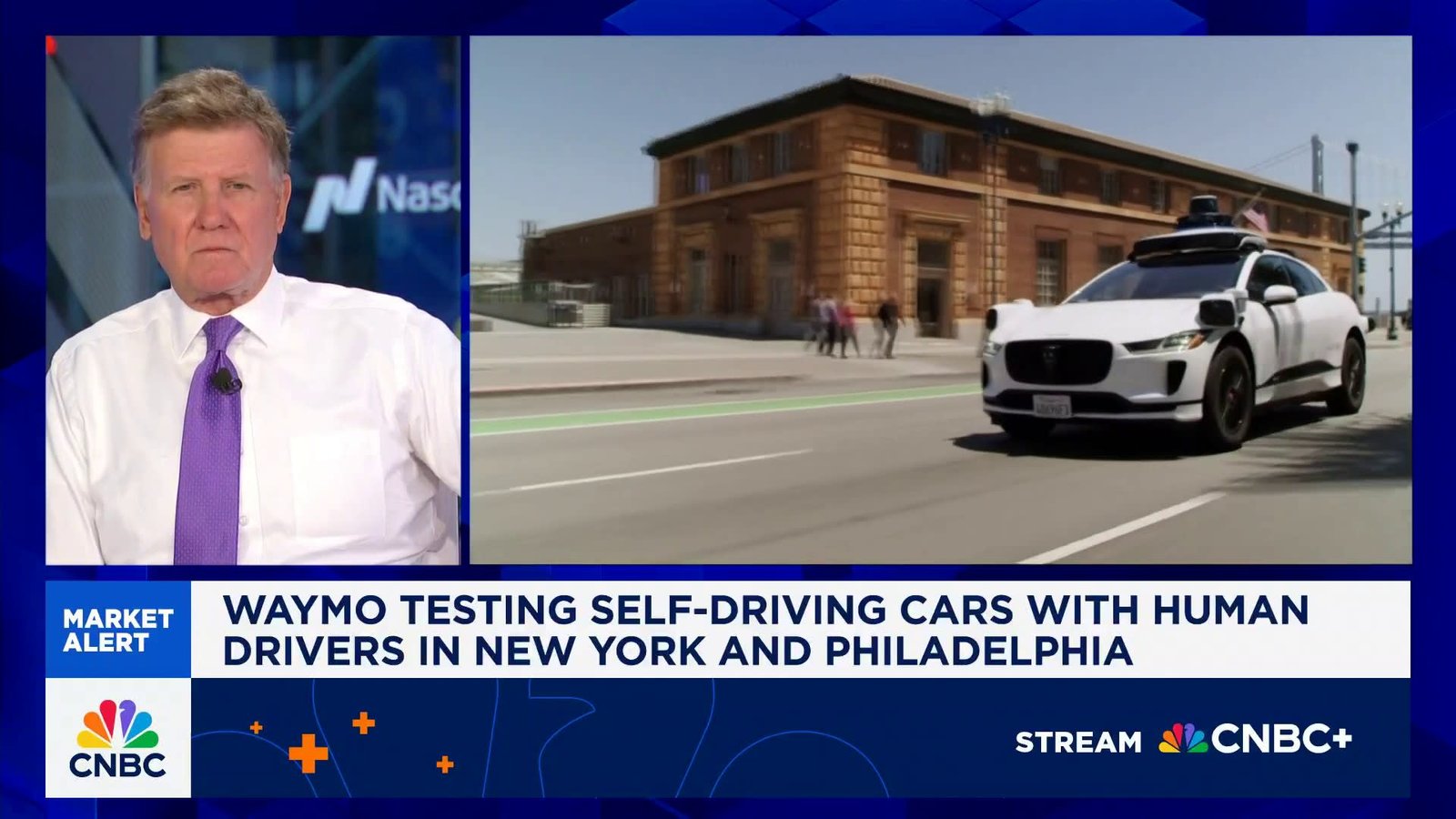 Waymo self-driving cars tested with human operators in New York City