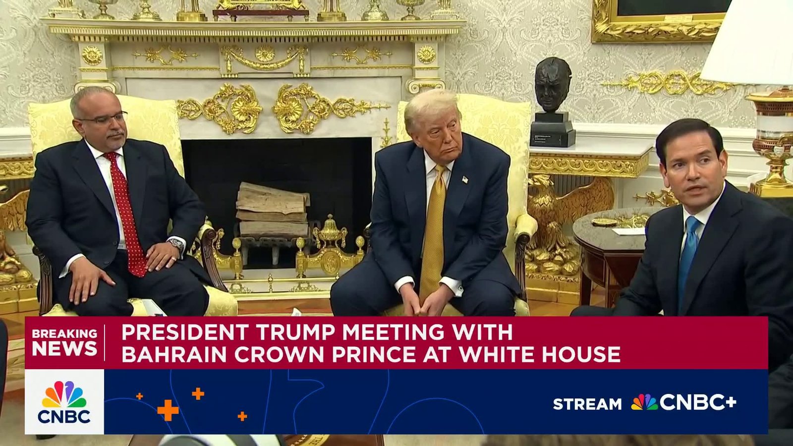 President Donald Trump addresses questions regarding Federal reserve leadership