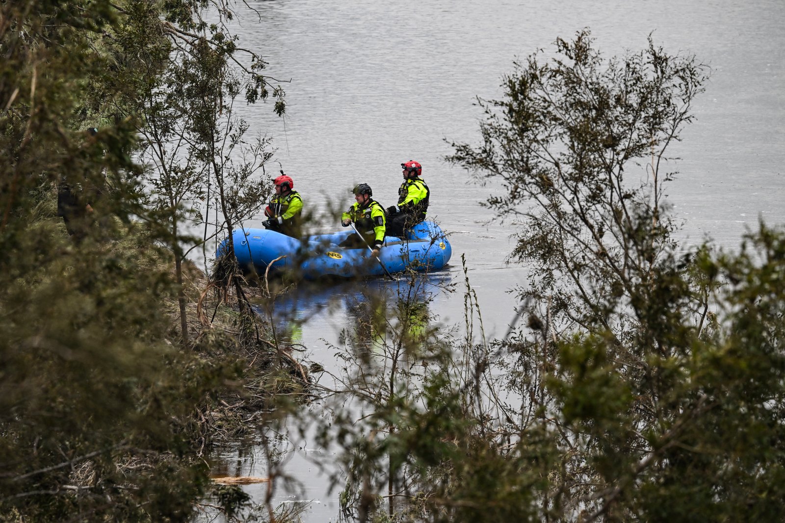 Rescue operations underway near Guadalupe River after flooding