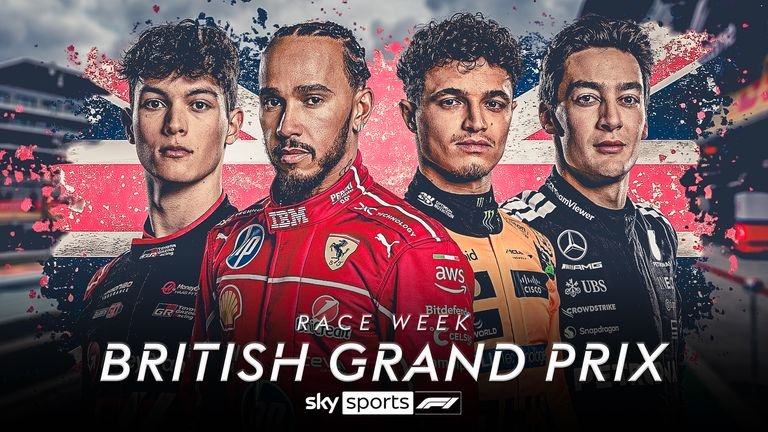 the 2025 British Grand Prix live coverage