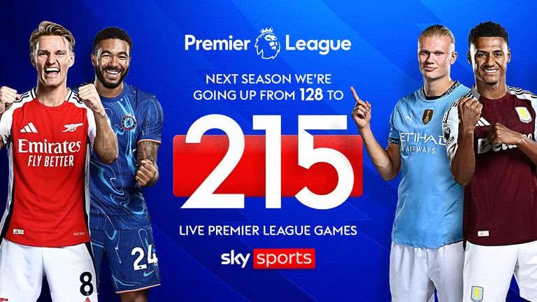 Sky Sports increasing live broadcasts of Premier League matches