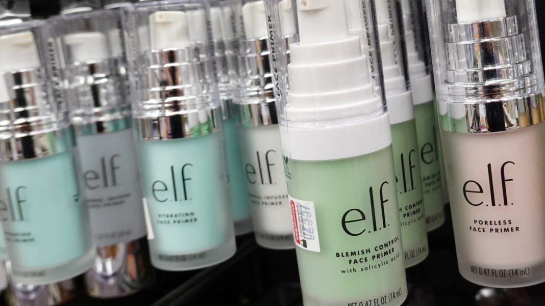 E.l.f. Beauty’s profits fall 30% as China tariffs weigh on bottom line