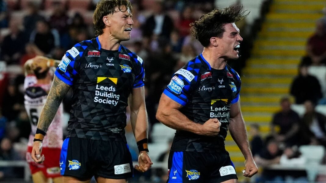 Leeds Rhinos Rally to Thrilling 22-14 Win Over Leigh Leopards, Shaking Up Play-Off Race!
