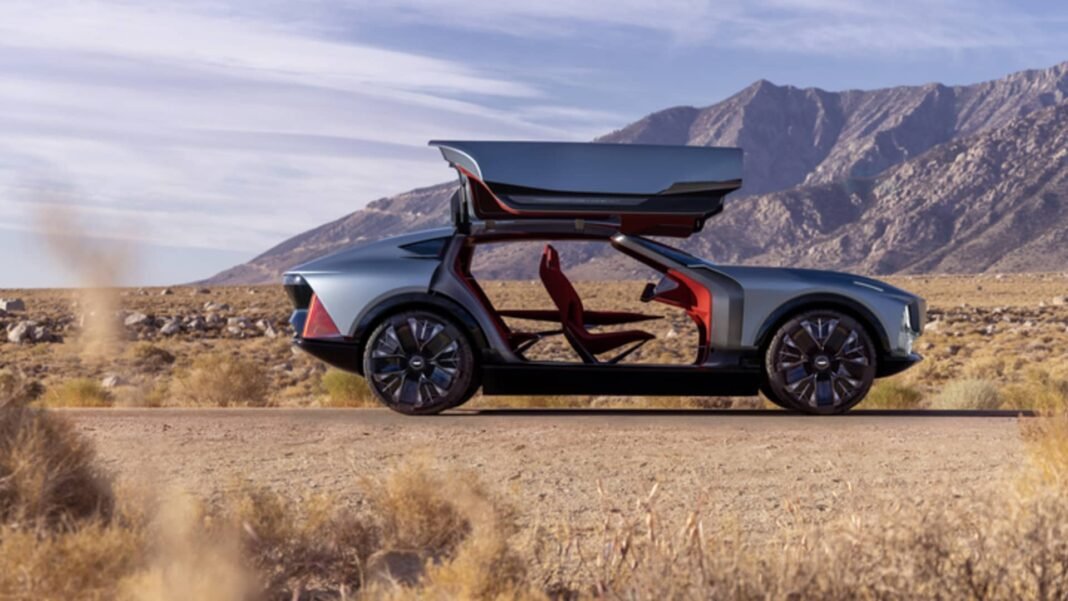 Cadillac unveils ‘Elevated Velocity’ electric crossover concept car