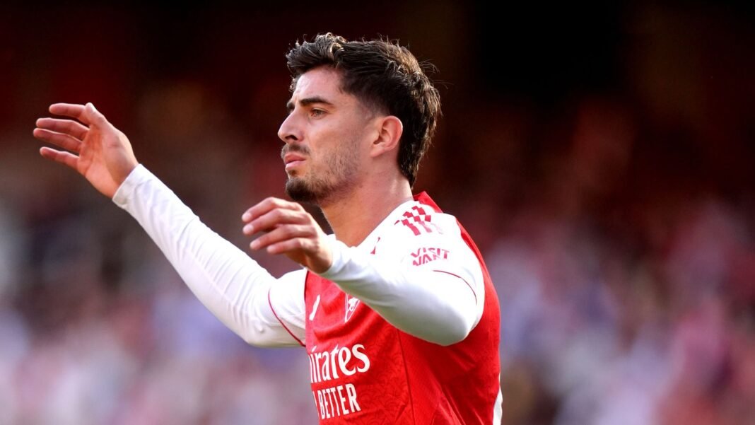 Kai Havertz Faces Knee Injury Scare: Arsenal Forward Undergoes Assessment
Arsenal Star Kai Havertz Undergoes Knee Assessment Amid Injury Concerns