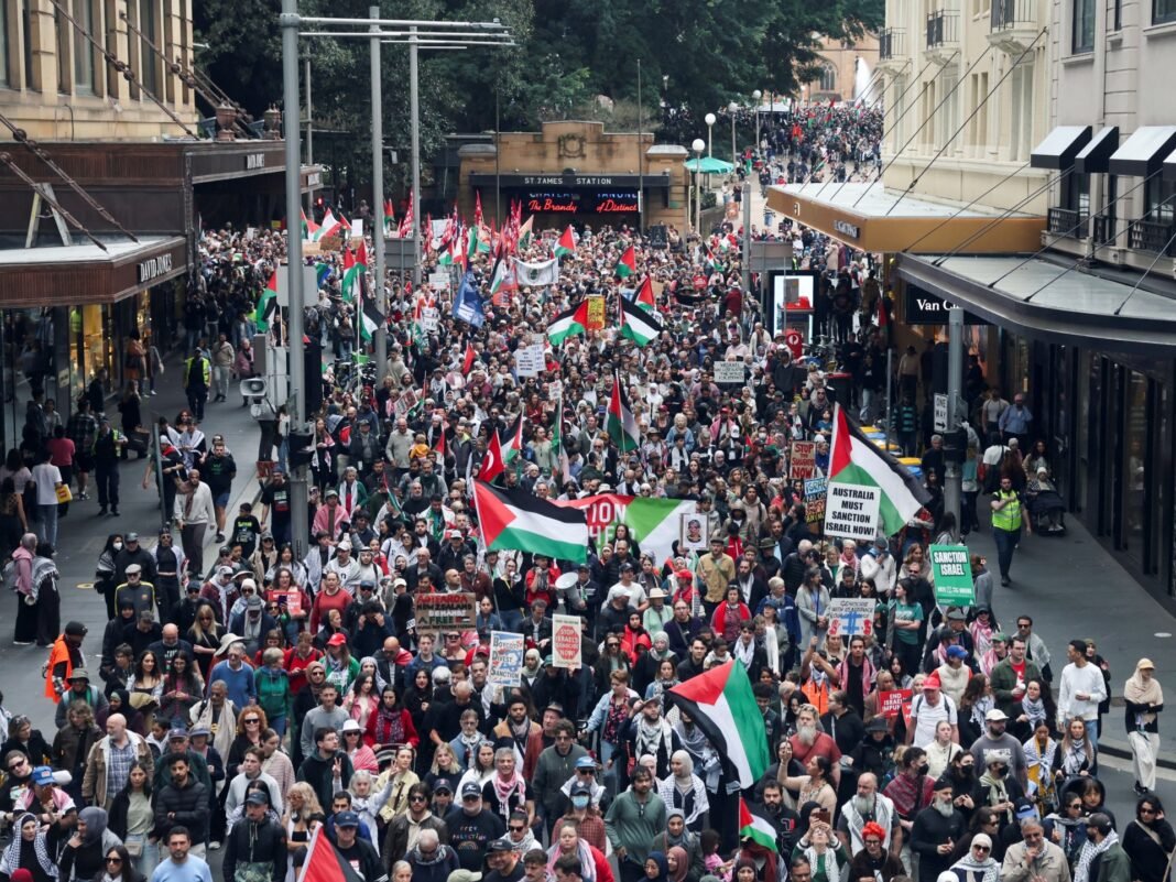 Thousands Unite Worldwide in a Powerful Stand of Solidarity with Palestinians in Gaza
