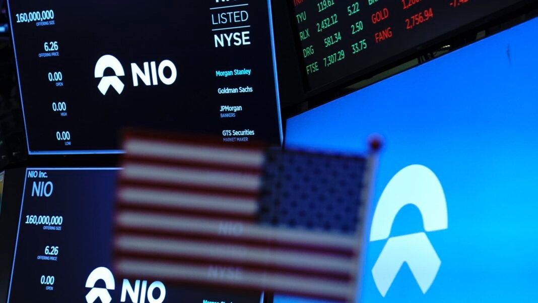 Nio Shares Skyrocket 14%, Extending Winning Streak to Seven Consecutive Sessions!