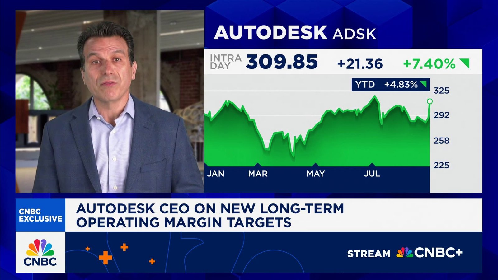 Autodesk CEO discussing strategic initiatives