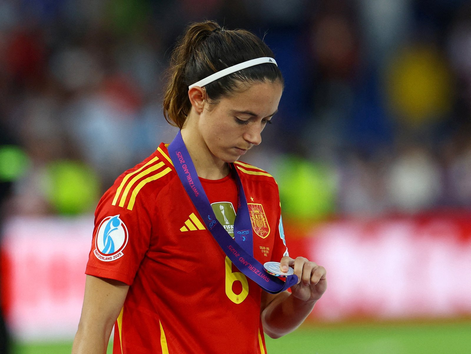 Spain's Aitana Bonmati reflects after Women's Euro final defeat