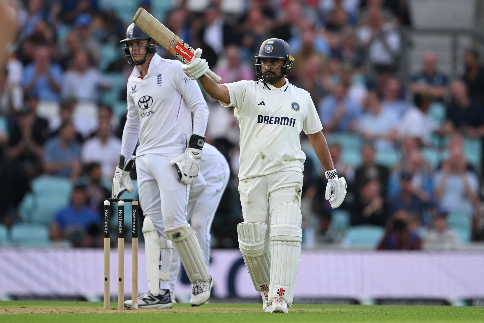 karun Nair celebrates half-century during Day One