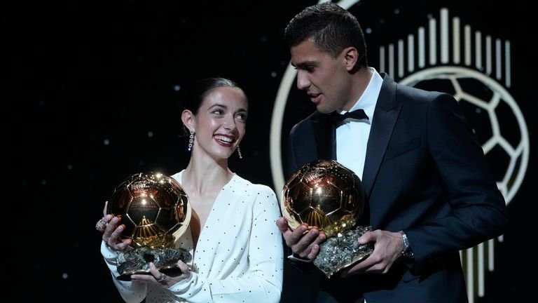 Rodri and Aitana bonmati are current Ballon d'Or holders - who will claim it in 2025?