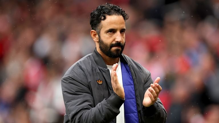 Ruben Amorim speaking post-match