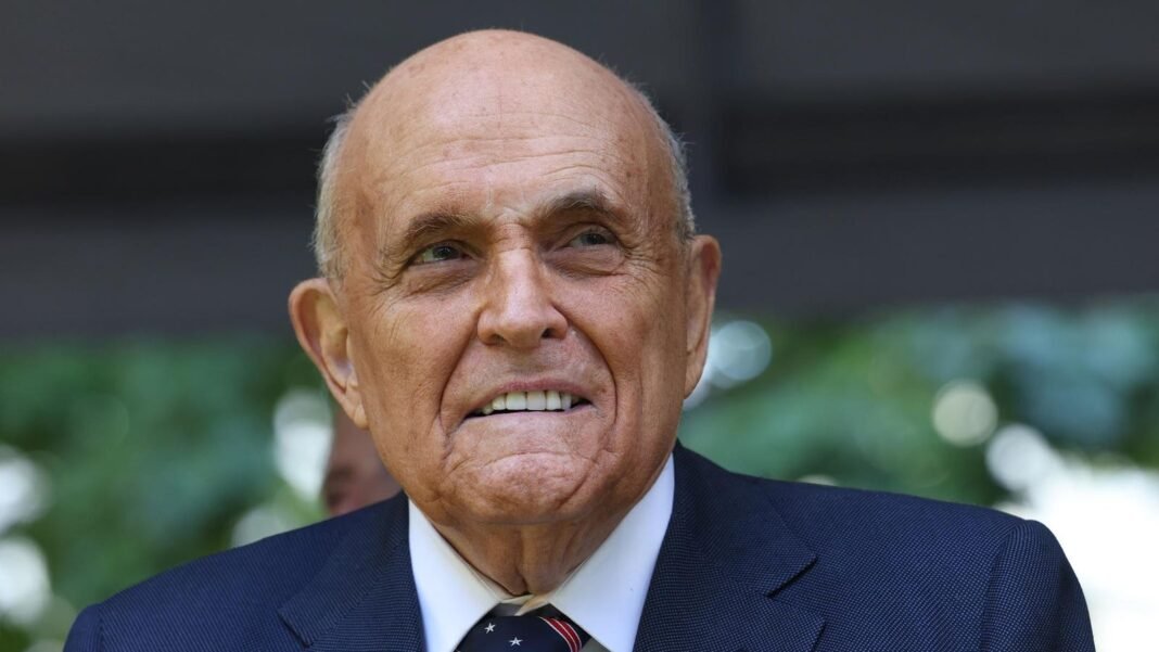 Rudy Giuliani Hospitalized After Car Crash
