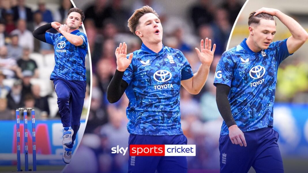 The story of Sonny Baker’s England debut as young star struggles against South Africa