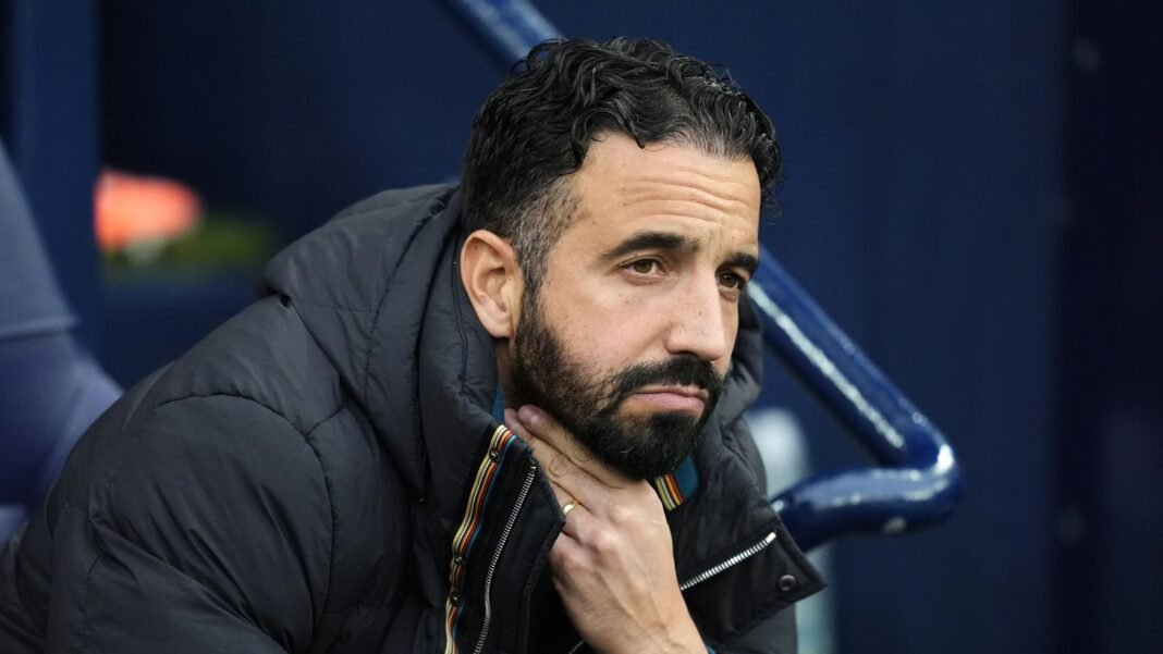 Ruben Amorim: Gary Neville says Manchester United head coach is now under pressure after derby defeat to City