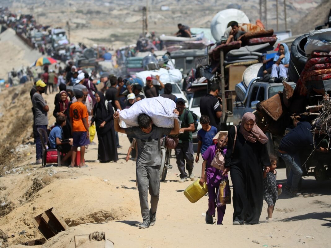 Israel strikes Gaza City with ‘unprecedented force’, tens of thousands flee