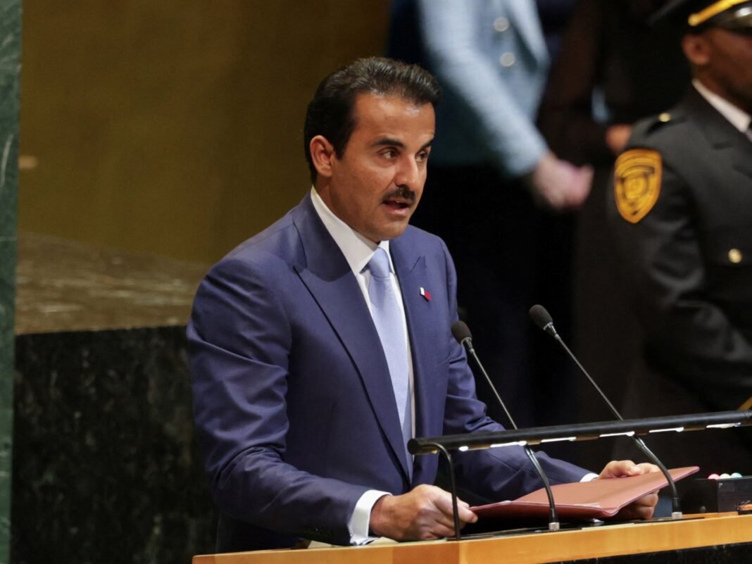 Qatari Emir Strongly Condemns Israel, Accusing It of Genocide and Apartheid Against Palestinians