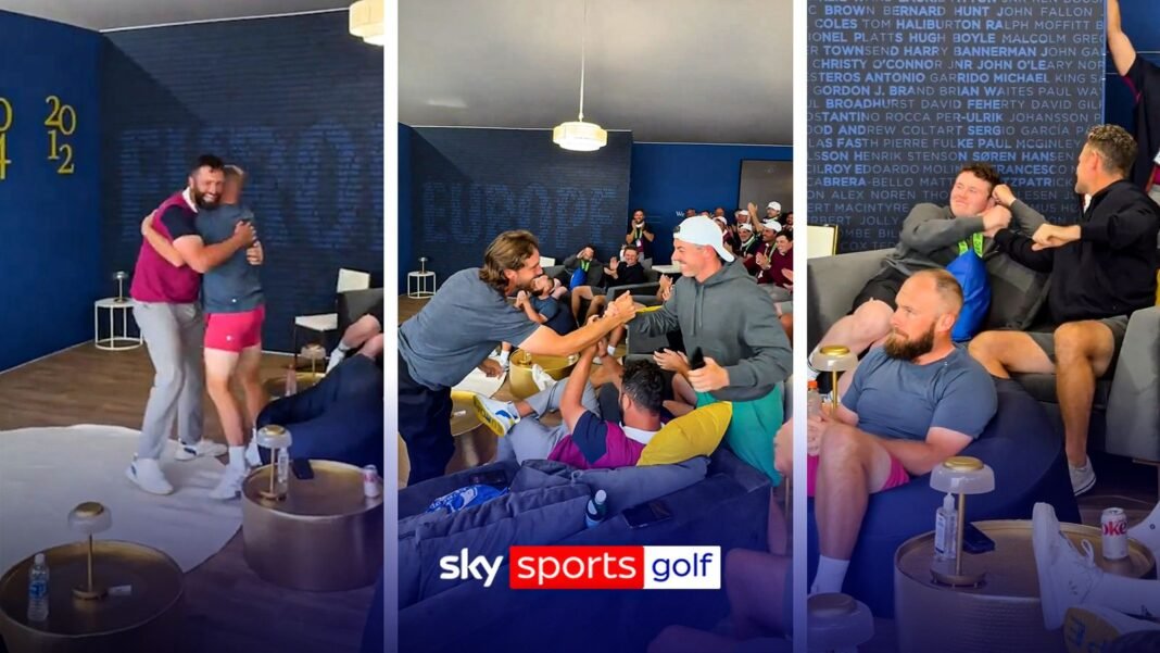 Feel the Excitement: Captain Luke Donald Unveils Day One Pairings as Team Europe Rockets to Victory with Hugs, High Fives, and Hype!