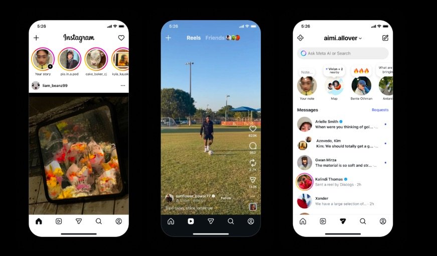 Instagram is testing a Reels-first UI in India and South Korea