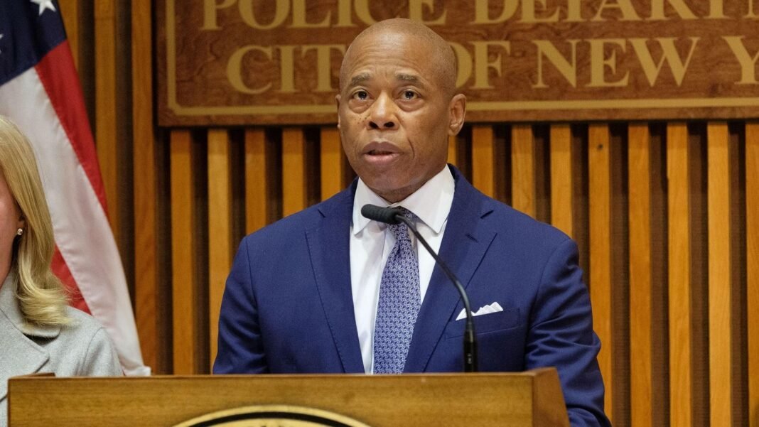 Eric Adams Stuns City with Sudden Exit from NYC Mayor Race