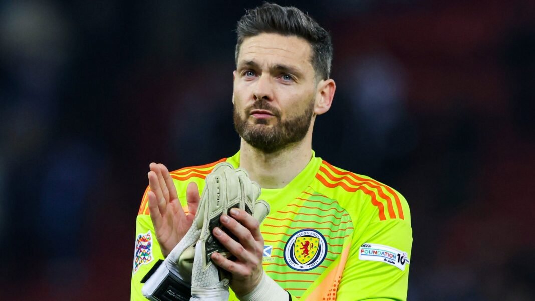 Scotland: Craig Gordon returns for World Cup qualifiers against Greece and Belarus | Zander Clark, Dominic Hyam, Max Johnston out