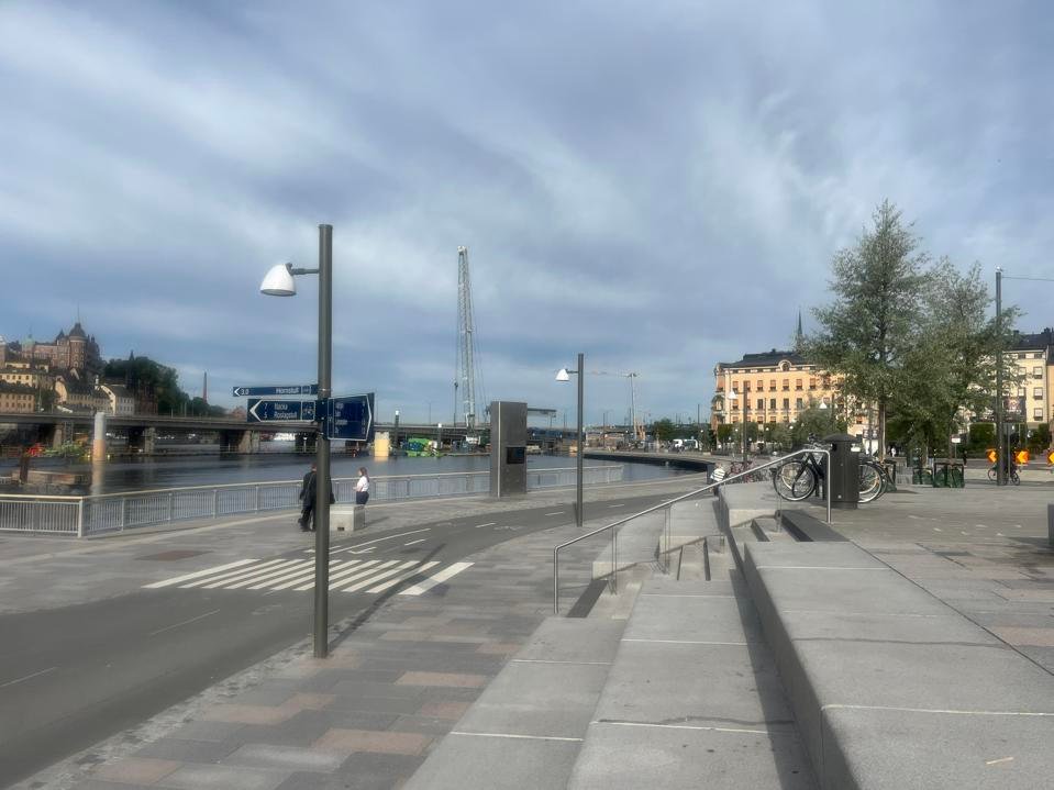 Reconstruction project at Slussen area Stockholm