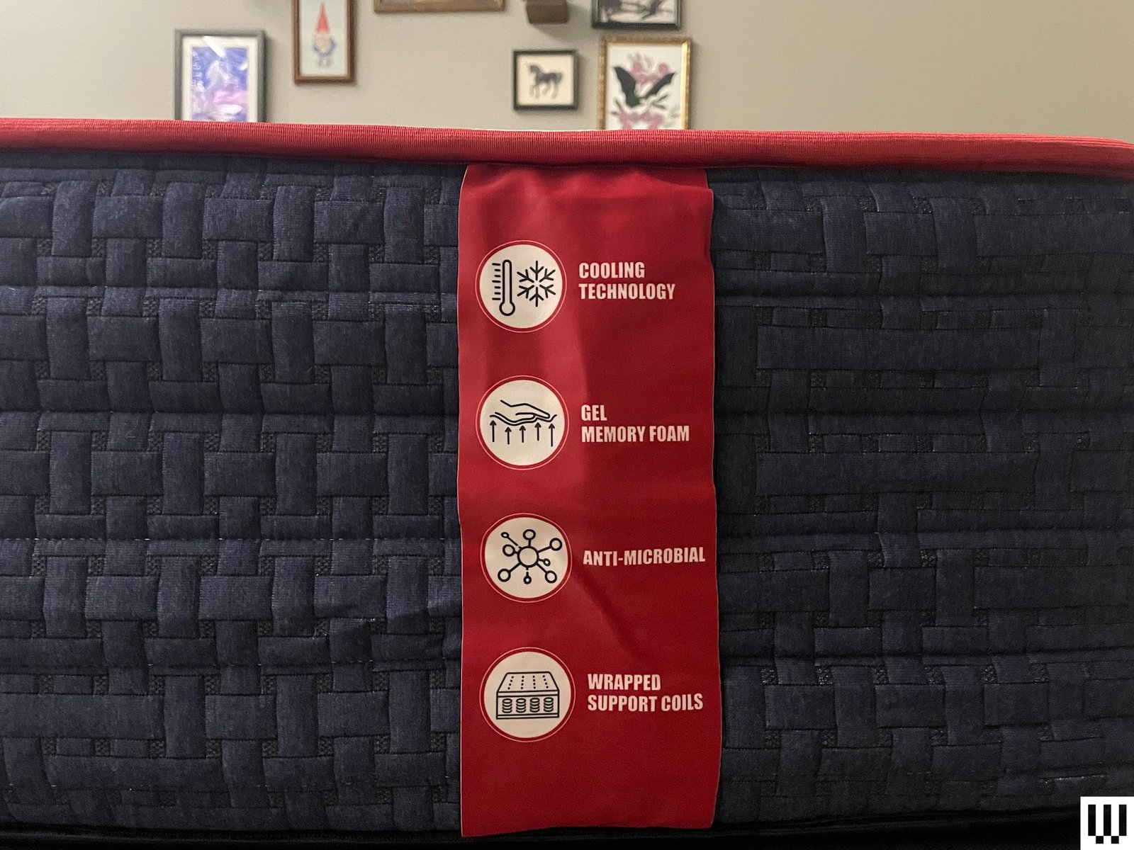 wolf Memory Foam Hybrid Premium Firm Mattress