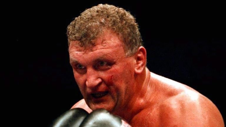Former british heavyweight star Joe Bugner