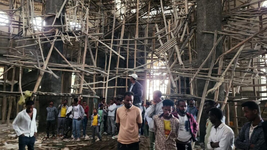 Deadly Scaffold Collapse at Ethiopian Religious Festival: 36 Lives Lost in Heartbreaking Tragedy