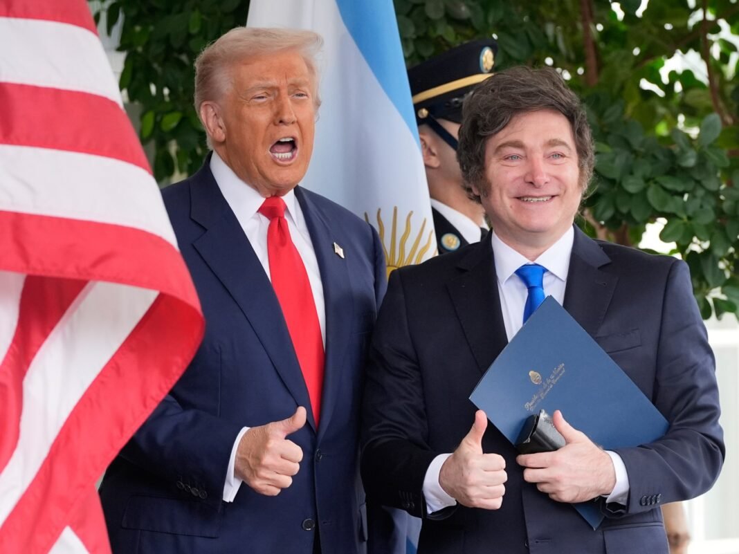 ‘Not going to waste our time’: Trump hinges US aid to Argentina on election