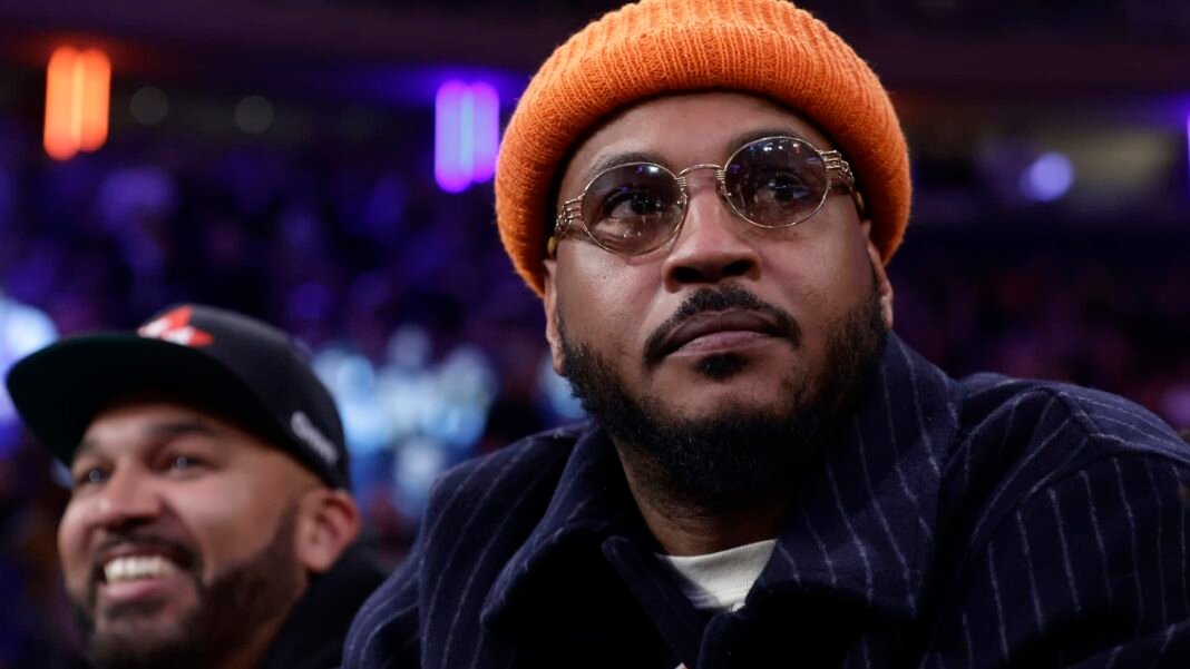 Former Knicks Star Carmelo Anthony Opens Up About the High-Stakes Pressure Gambling Puts on Athletes