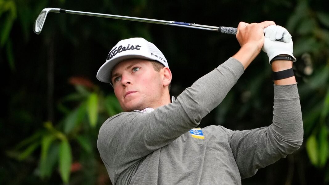 Michael Brennan wins Bank of Utah Championship in first PGA Tour start as a professional