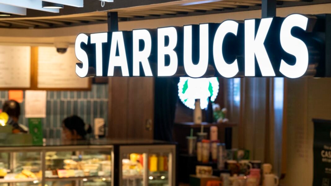 Starbucks reports same-store sales growth for the first time in nearly two years