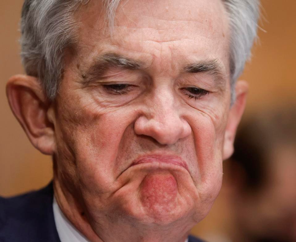 Federal Reserve Chair Jerome Powell discussing monetary policy